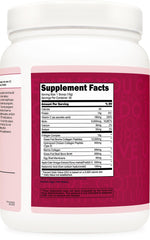 Close-up of collagen powder texture