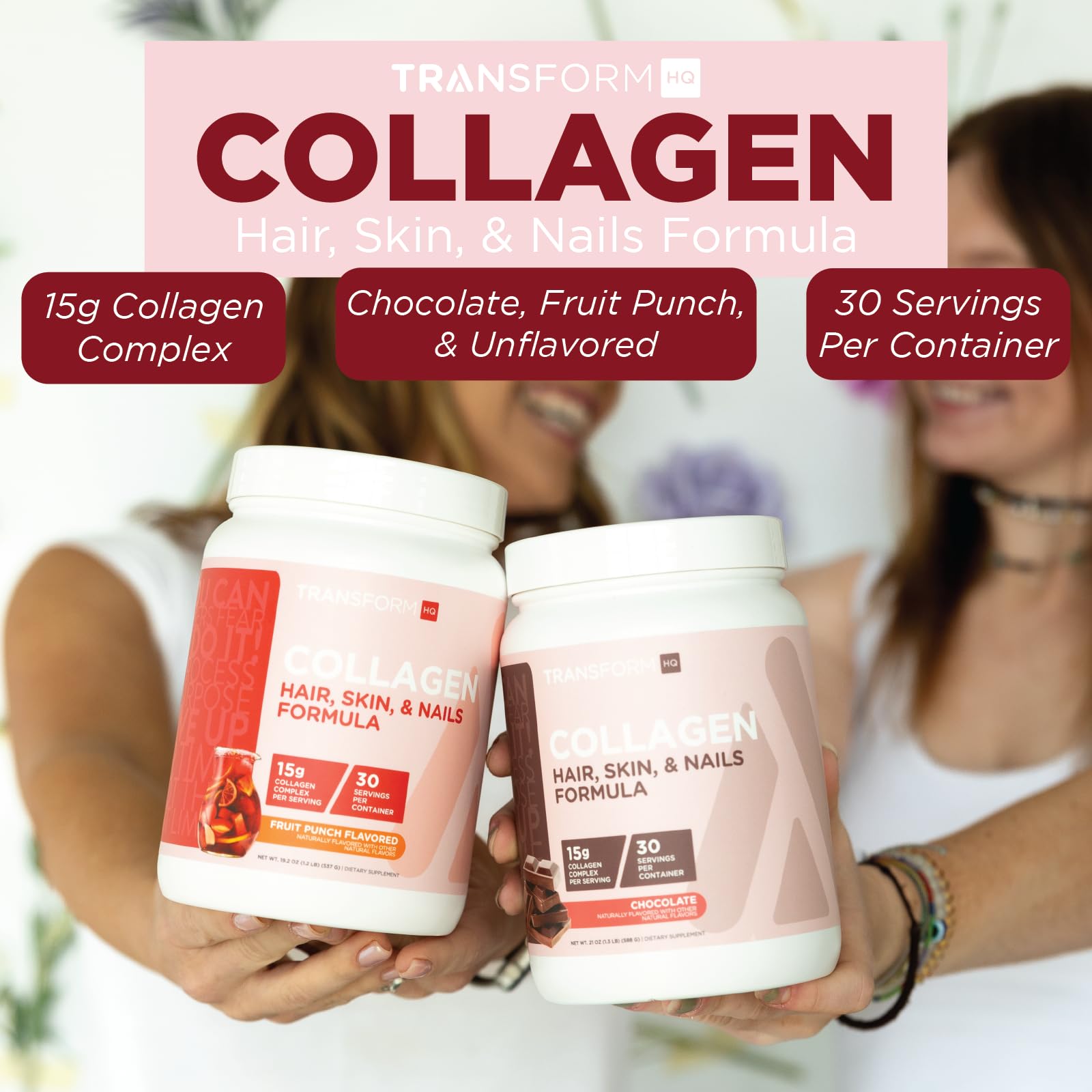Hair, skin, and nails concept with collagen benefits