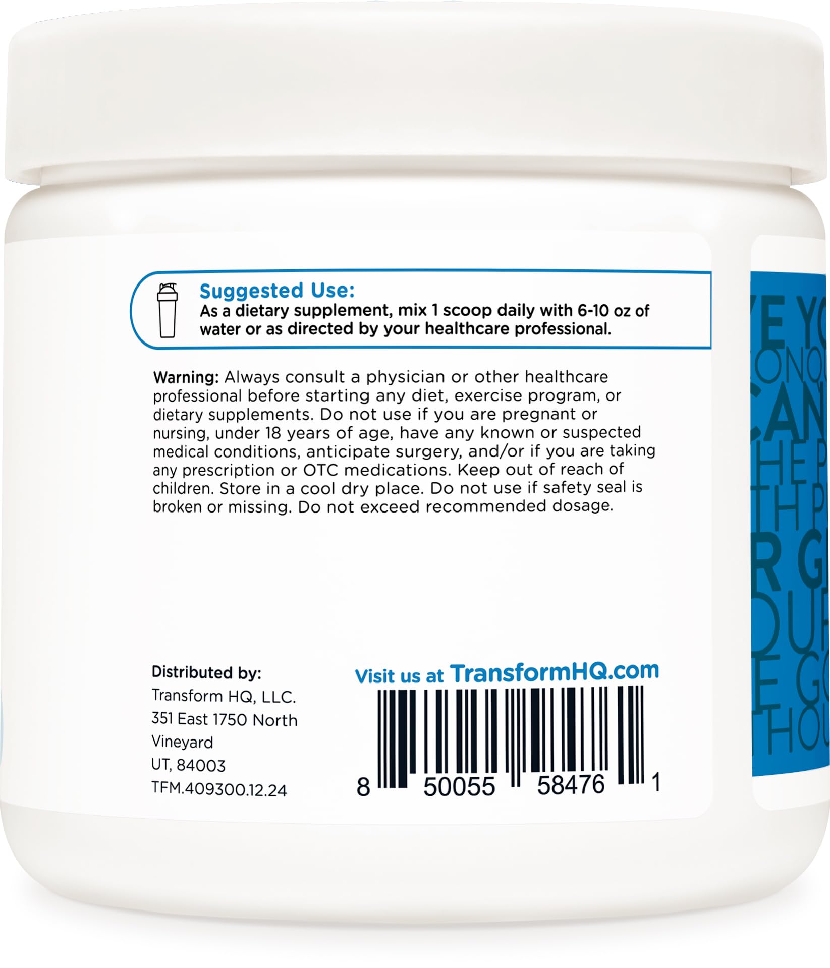 Powder being stirred into a glass of water