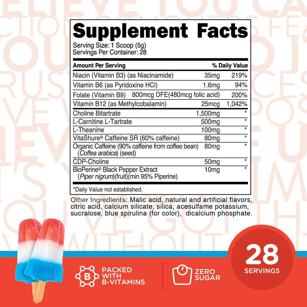 TransformHQ Rocket Pop powder scoop for convenient serving and steady focus.