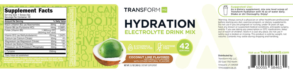 TransformHQ facility testing badge assures quality and safety with third-party verification.