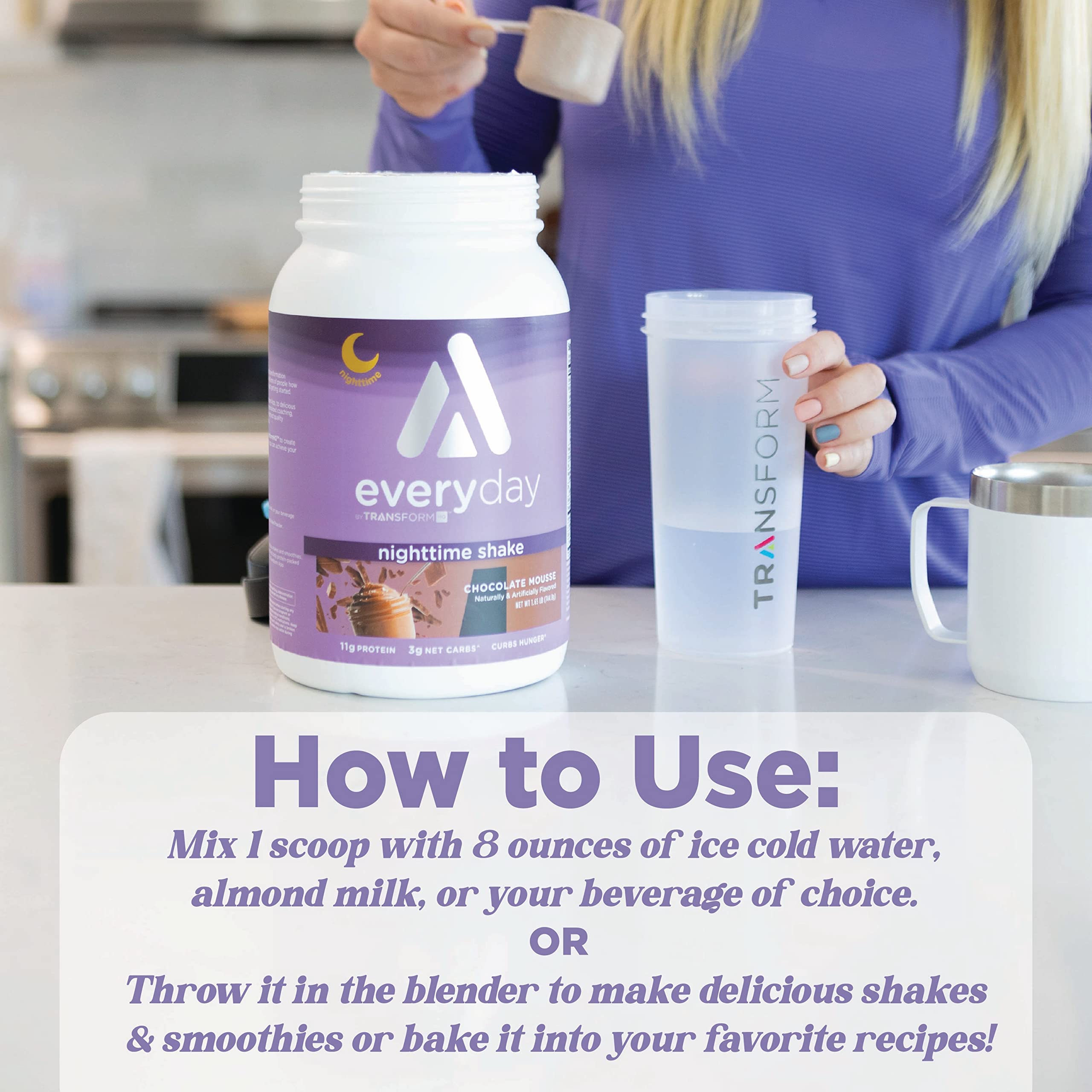 Shake contains slow-release and fast-release proteins with amino acids