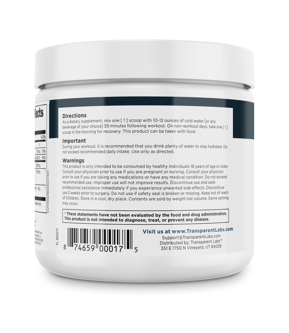 Product packaging and 30-serving count displayed