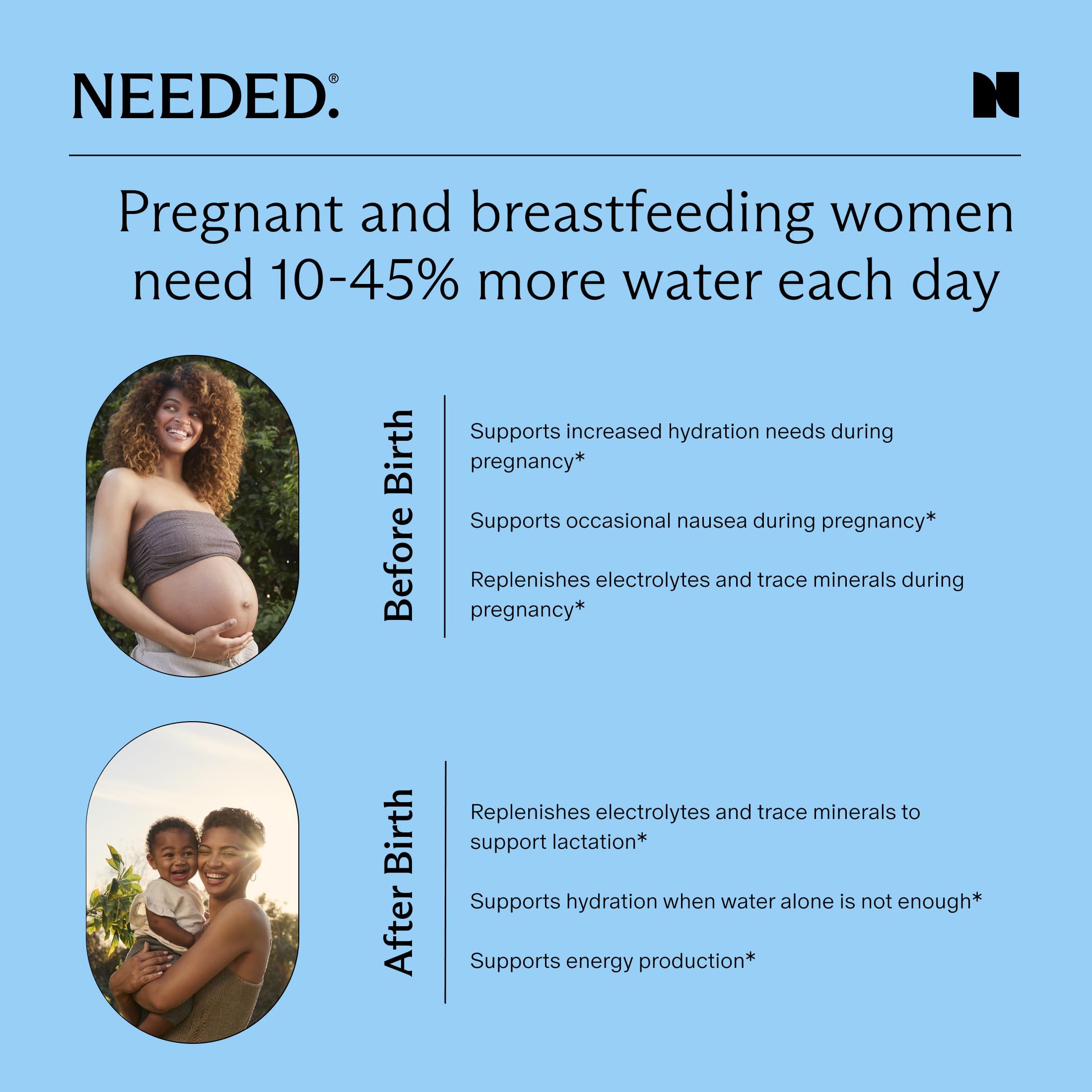 On-the-go travel-friendly hydration packets