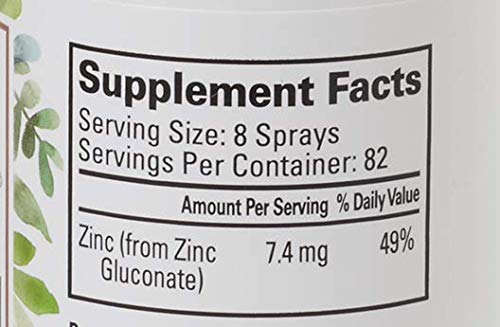 Travel-ready zinc spray for air travel and on-the-go use