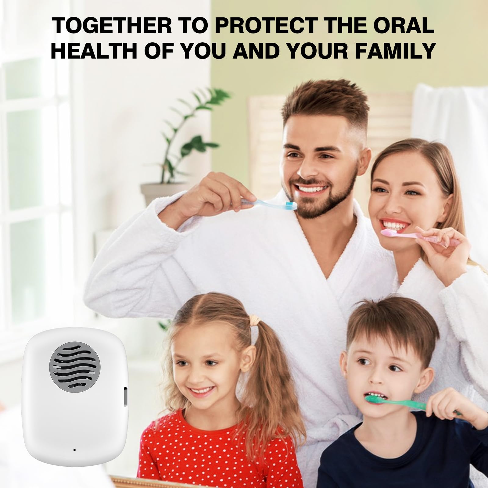 Portable toothbrush case for home, office or travel