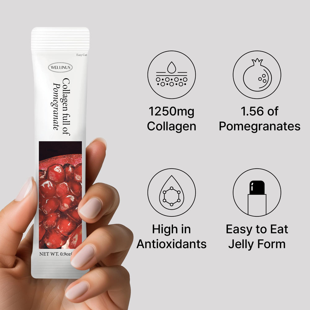 Travel-friendly collagen jelly sticks for on-the-go use