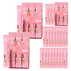 Front view of travel size mouthwash 60-pack kit