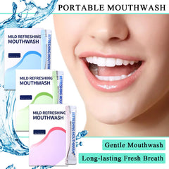 60-pack travel size mouthwash sachets