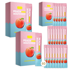 60-pack travel size mouthwash sachets in compact kit