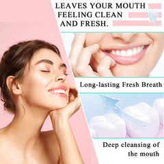60-pack travel mouthwash sachets in a compact kit