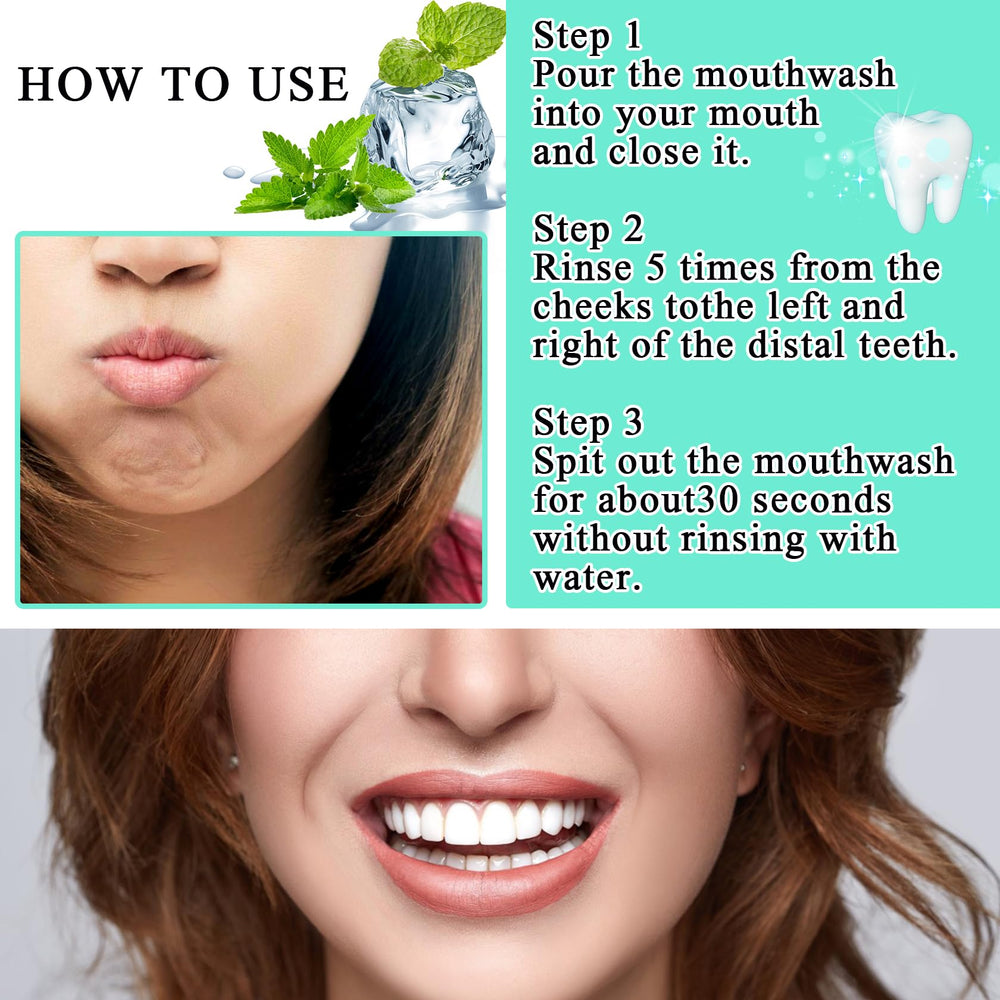 Compact travel mouthwash packets in a bulk set.