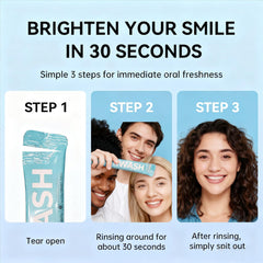 Assortment of travel-friendly mouthwash packets