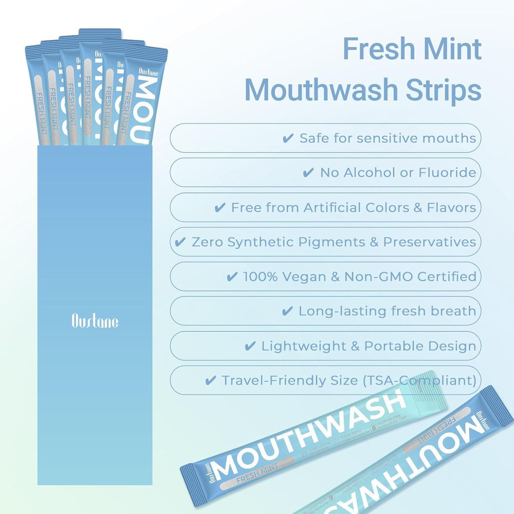 Bulk pack of 30 individual mouthwash packets