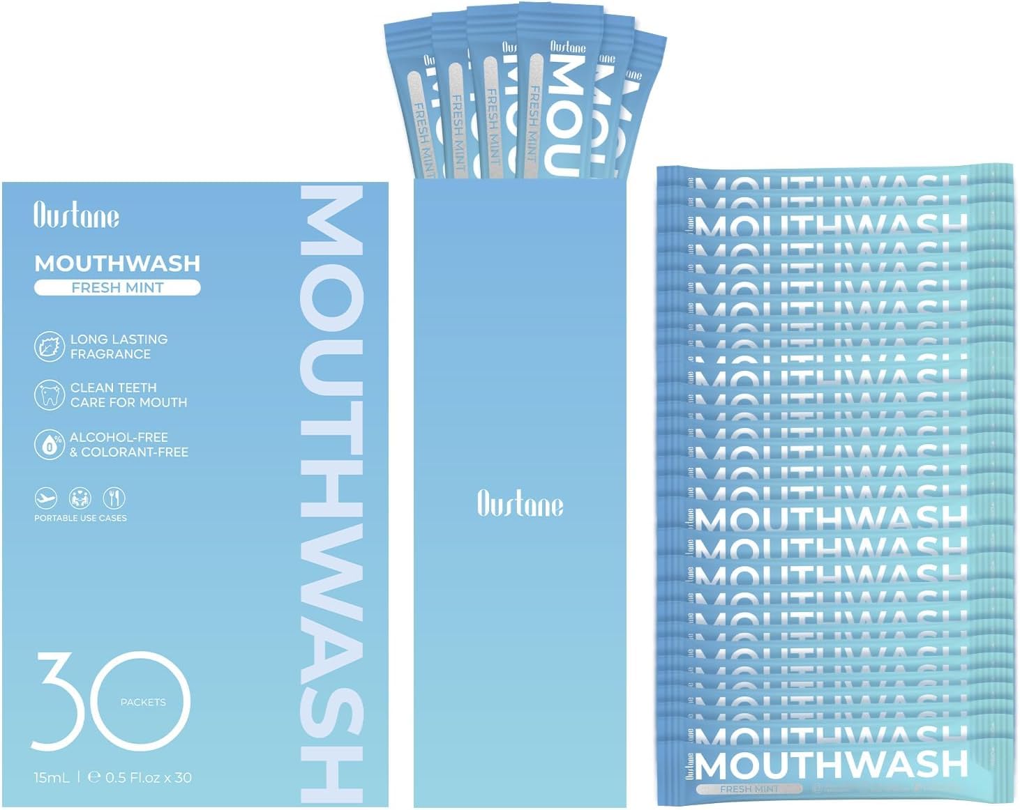 On-the-go fresh breath for flights and commuting