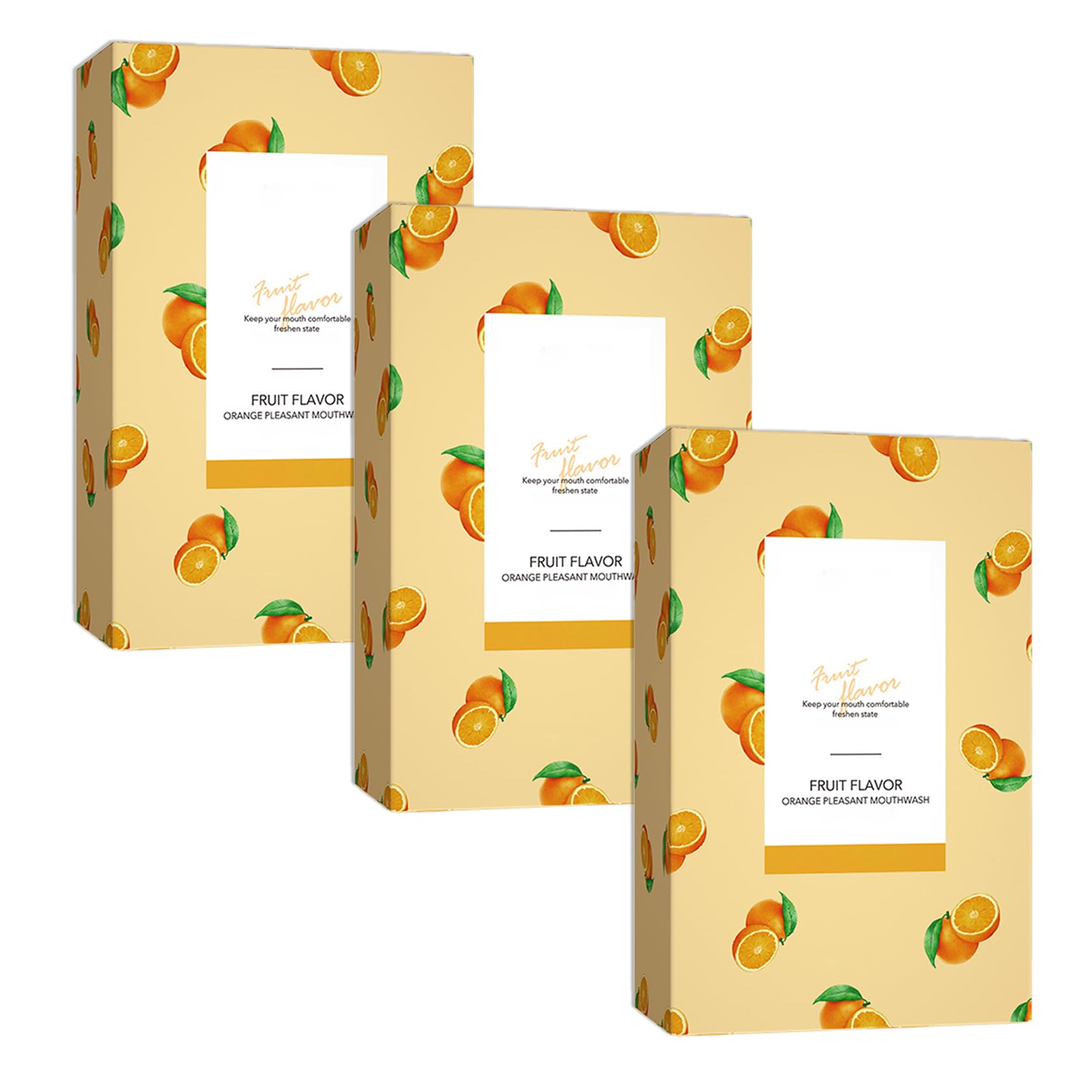 60-pack travel size mouthwash sachets ready for travel