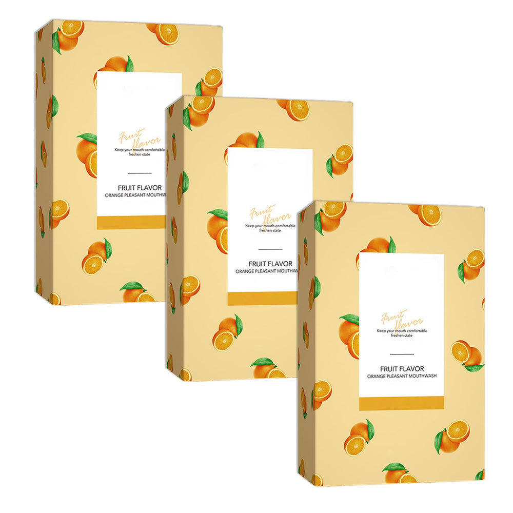 60-pack travel size mouthwash sachets ready for travel