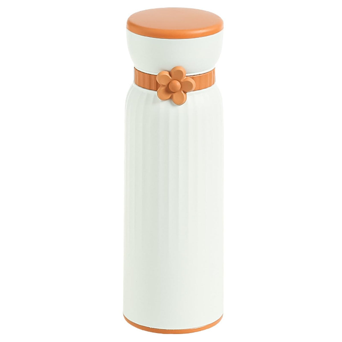 White travel toothbrush case opened showing interior