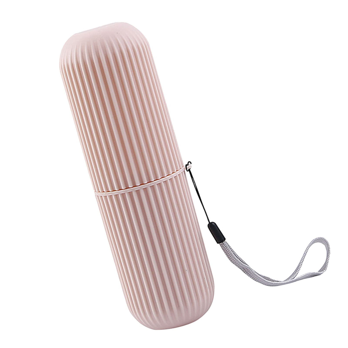 Travel toothbrush holder with dustproof cover