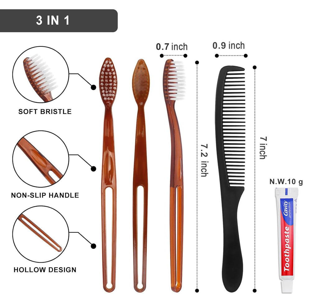 10g travel toothpaste included in the kit