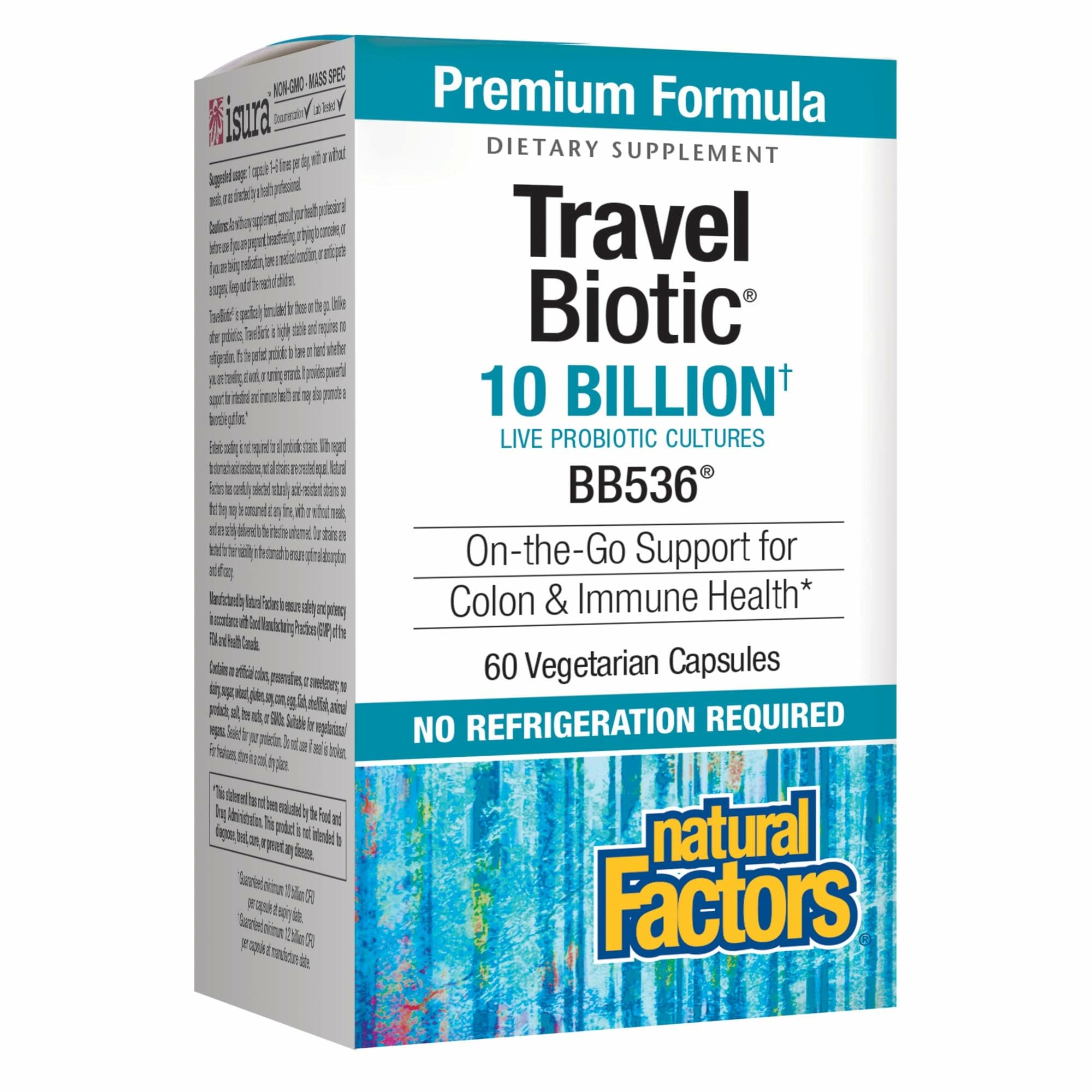 TravelBiotic 60-capsule bottle