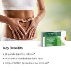 Saccharomyces boulardii and probiotic strains for gut balance