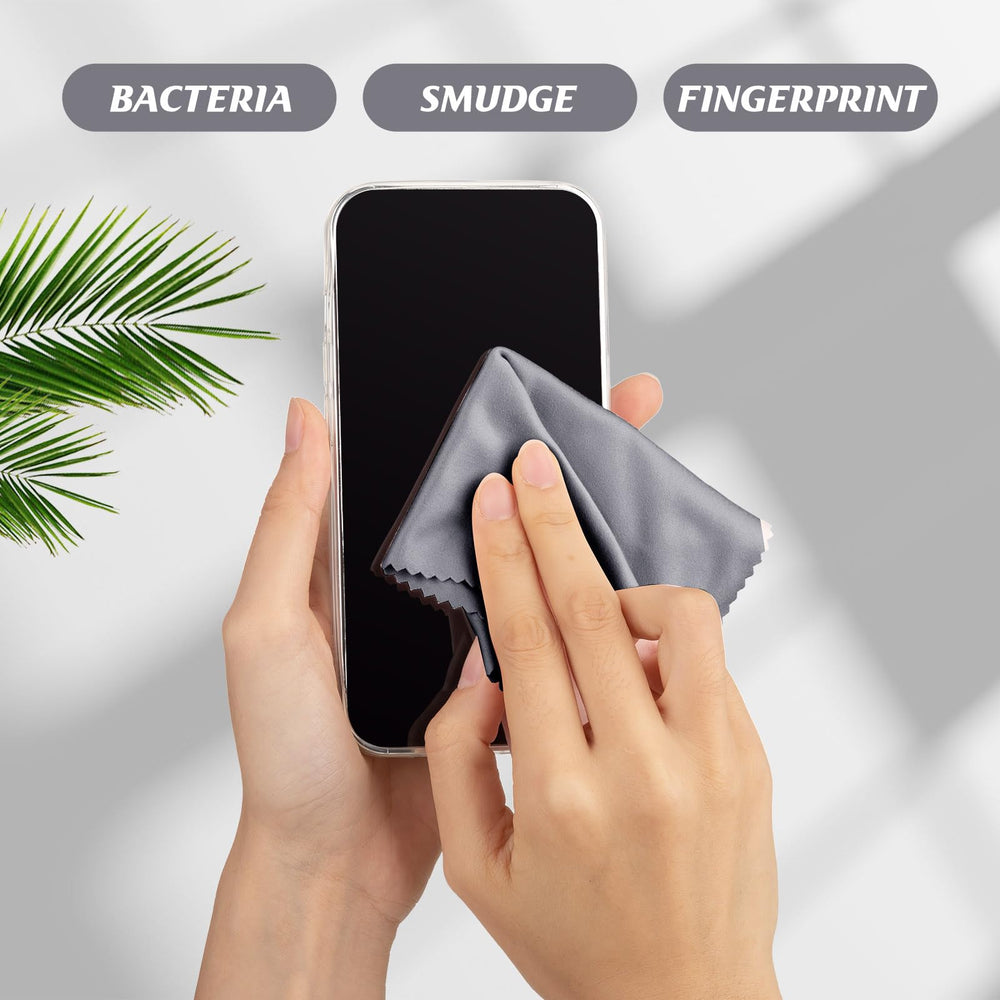 Cloth cleaning smartphone screen and LCD TV
