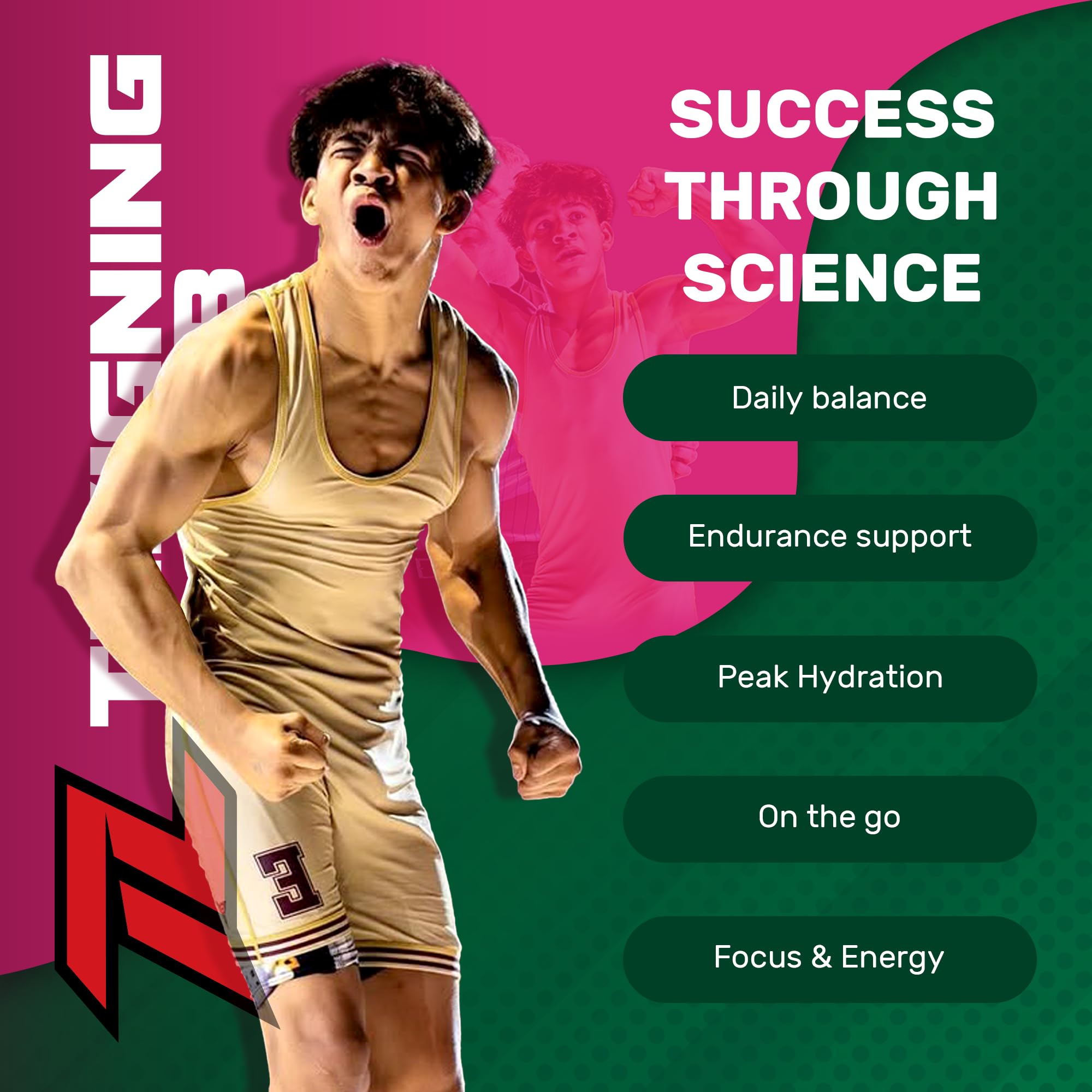 Icons for keto-friendly, vegan, and non-GMO