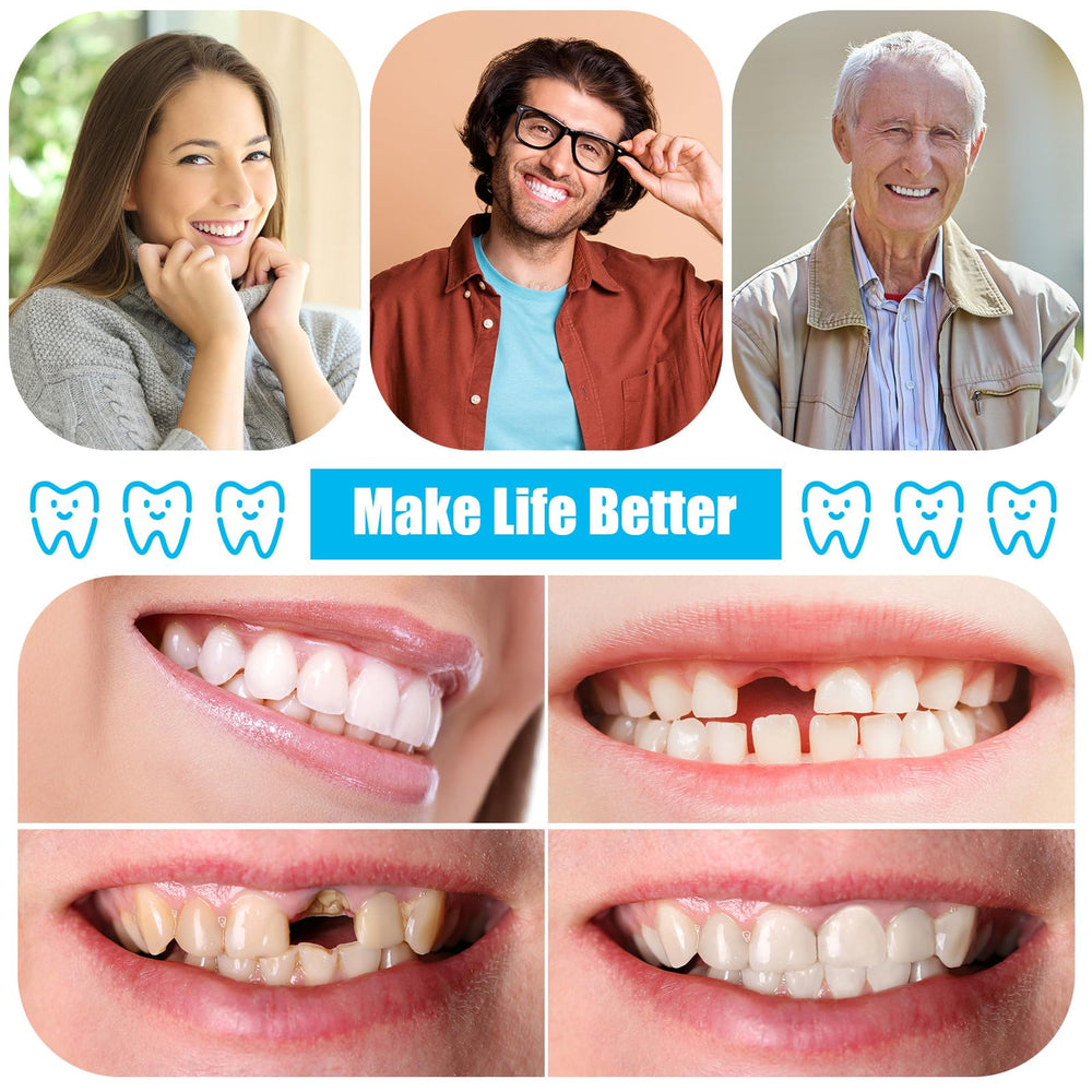 Reusable DIY dentures kit for improving your smile
