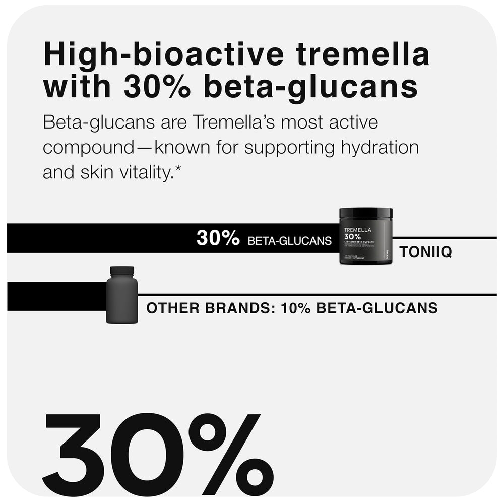Image depicting skin hydration and Tremella’s skin-support benefits