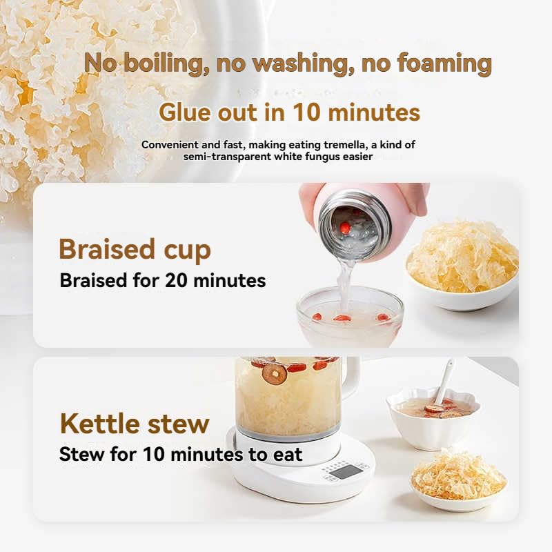 Dried snow fungus product packaging - view 3