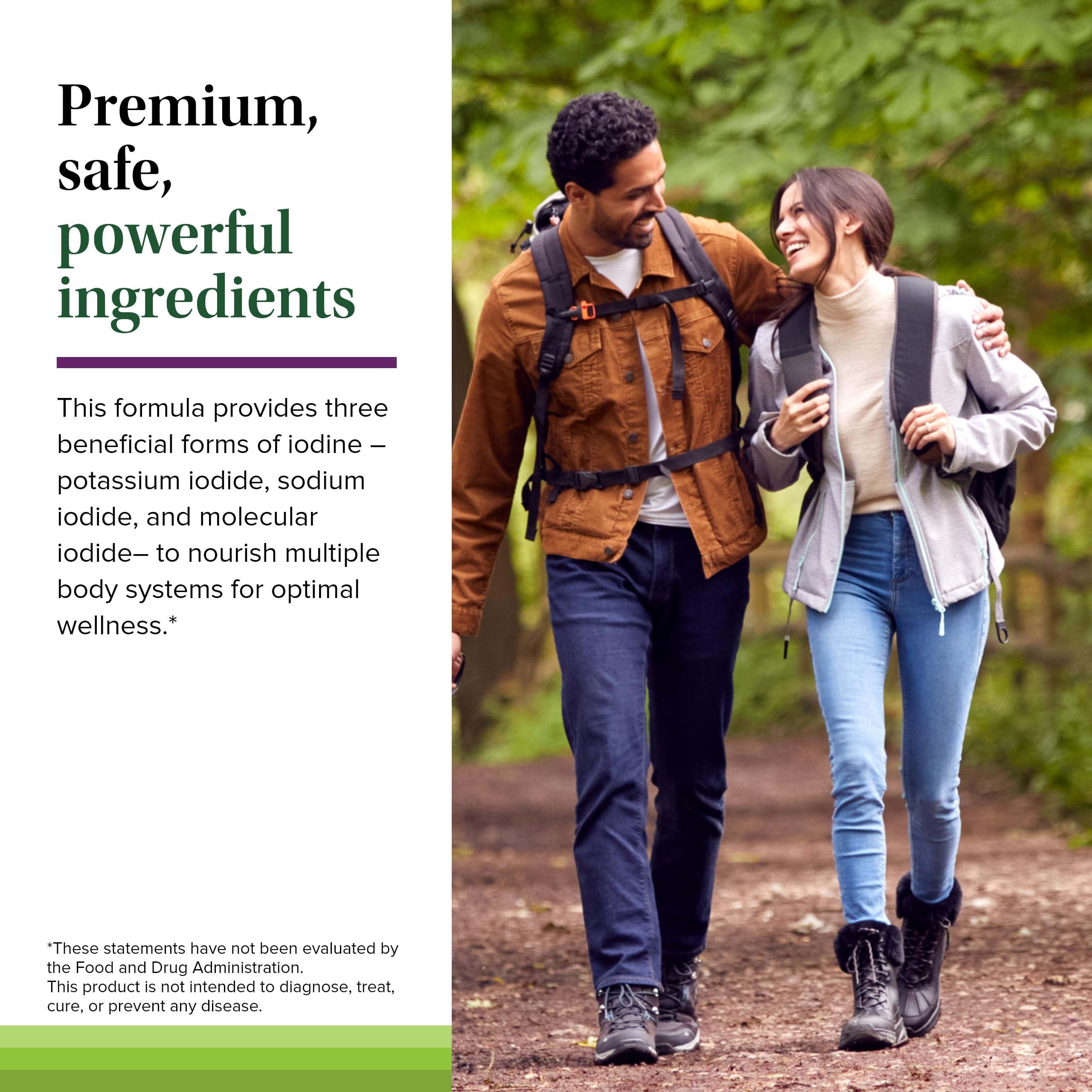 Breast health concept associated with Tri-Iodine supplement