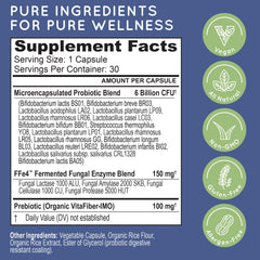 Label shows 16 probiotic strains and 6B CFU