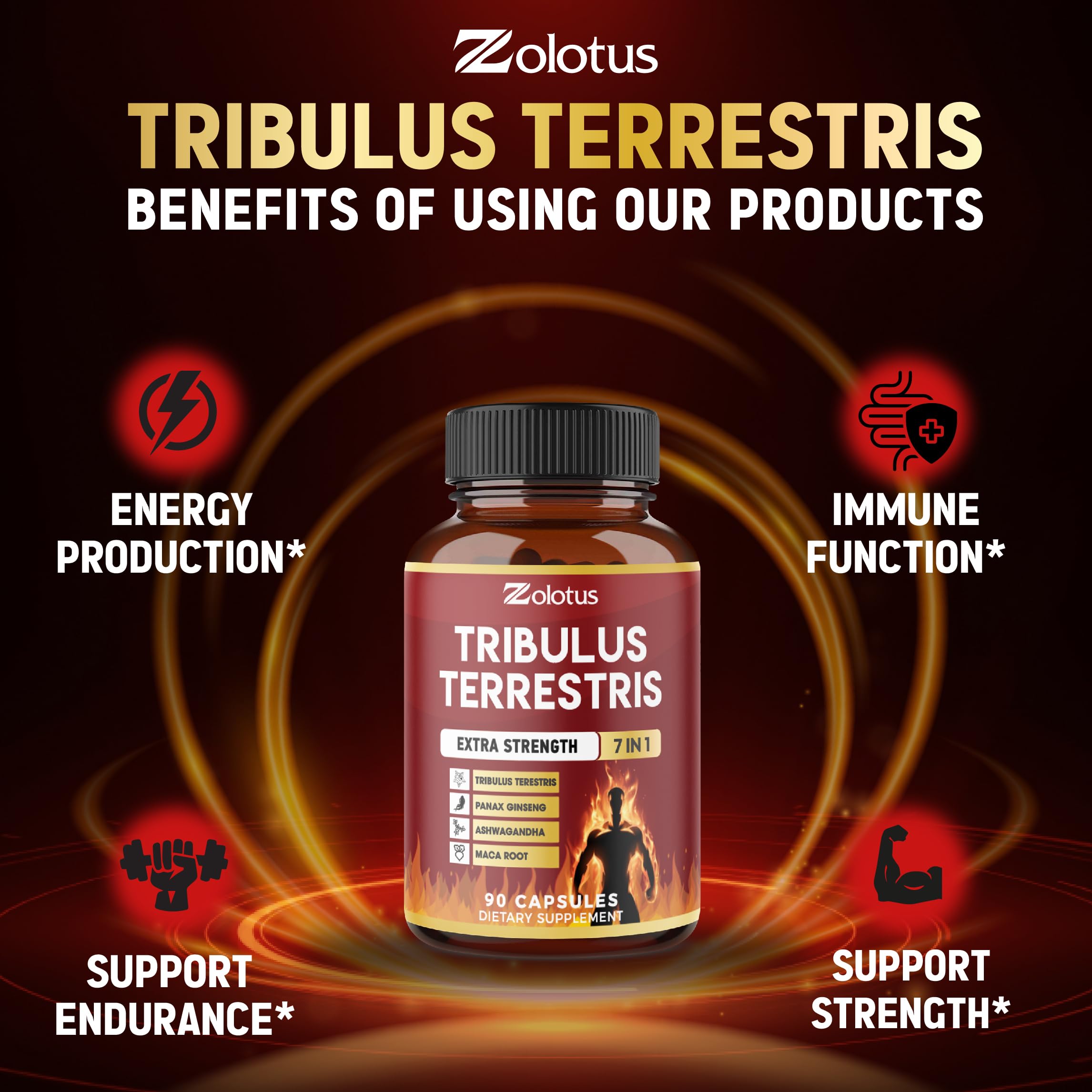 Lifestyle shot with capsules and a glass of water