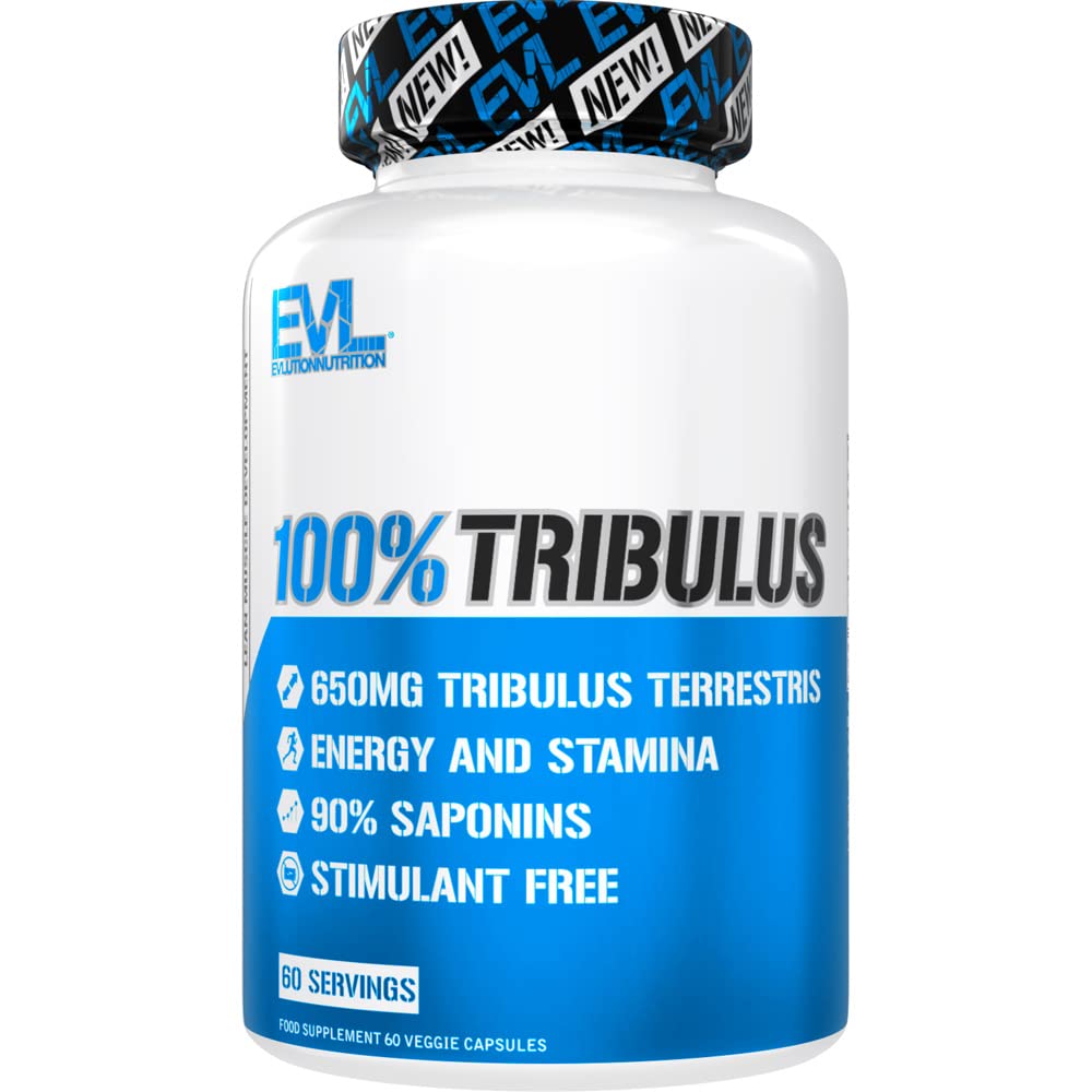 EVL Tribulus Terrestris bottle label for men