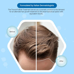 Illustration of amino acids and vitamins for hair and nails