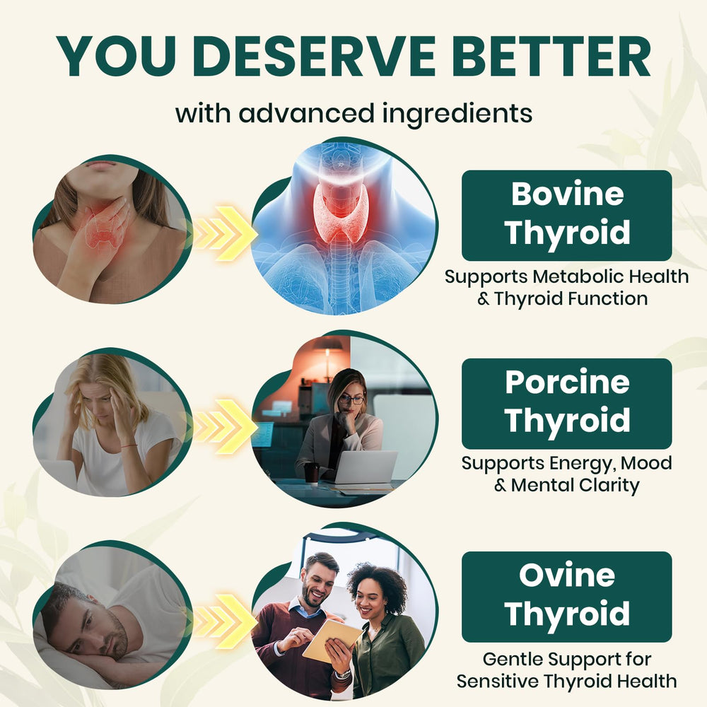 Easy-swallow 3 mm granules for daily thyroid support