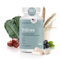 TriEnza digestive enzymes capsules for women and men