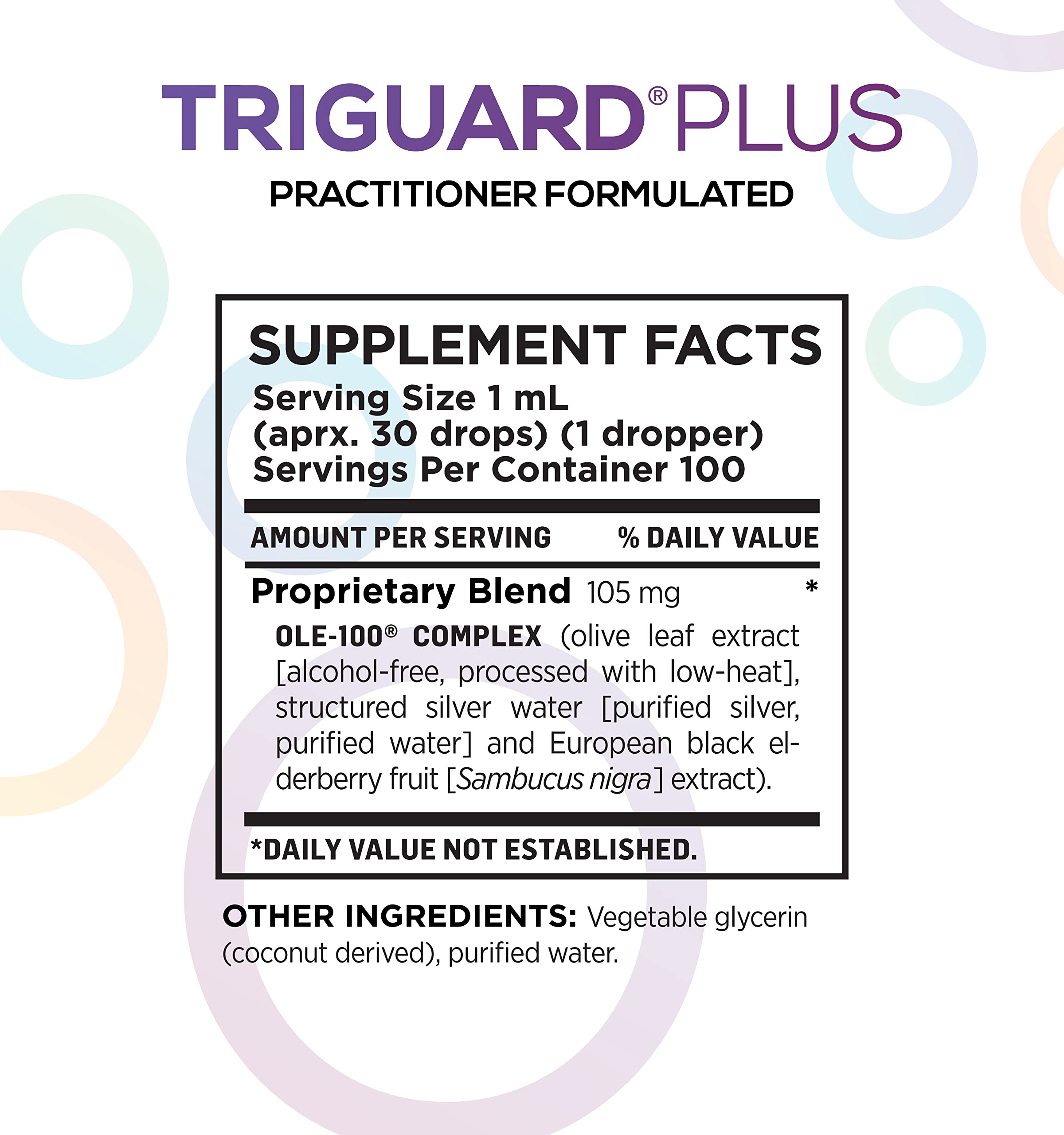 Structured colloidal silver water component in the formula