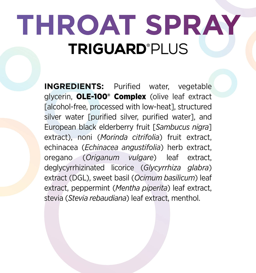 Elderberry (Sambucus) extract ingredient in TriGuard Plus