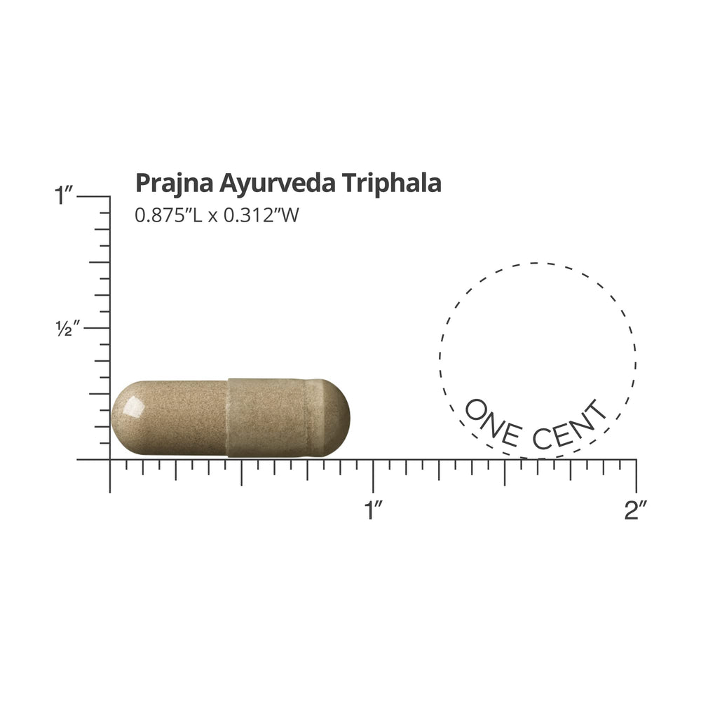 Amalaki, Haritaki, and Bibhitaki berries in Triphala blend