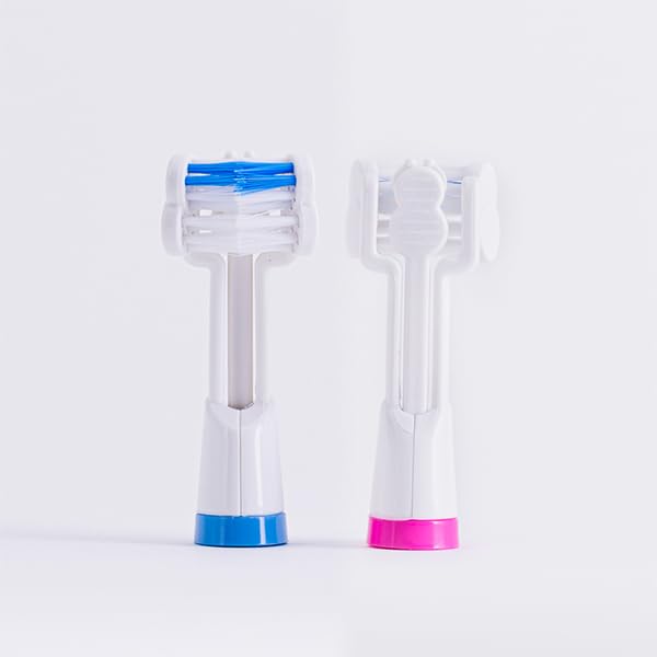 Color-changing indicator bristles feature detail