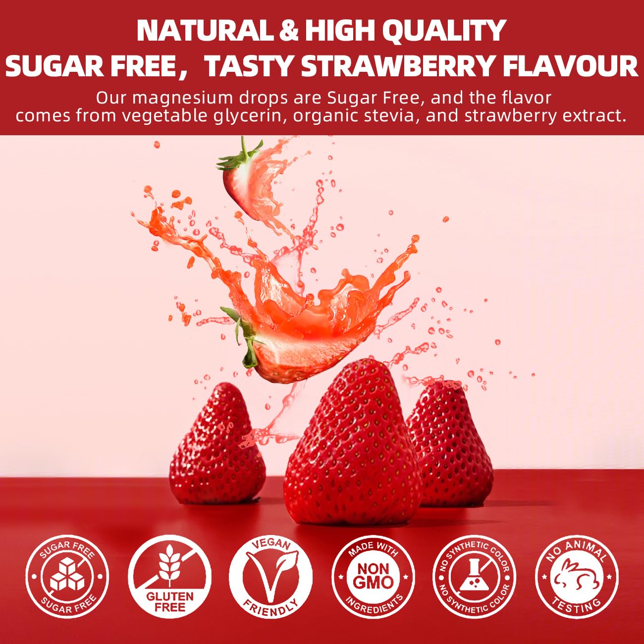 Nutrition label highlighting Vitamin B6, Calcium and Potassium