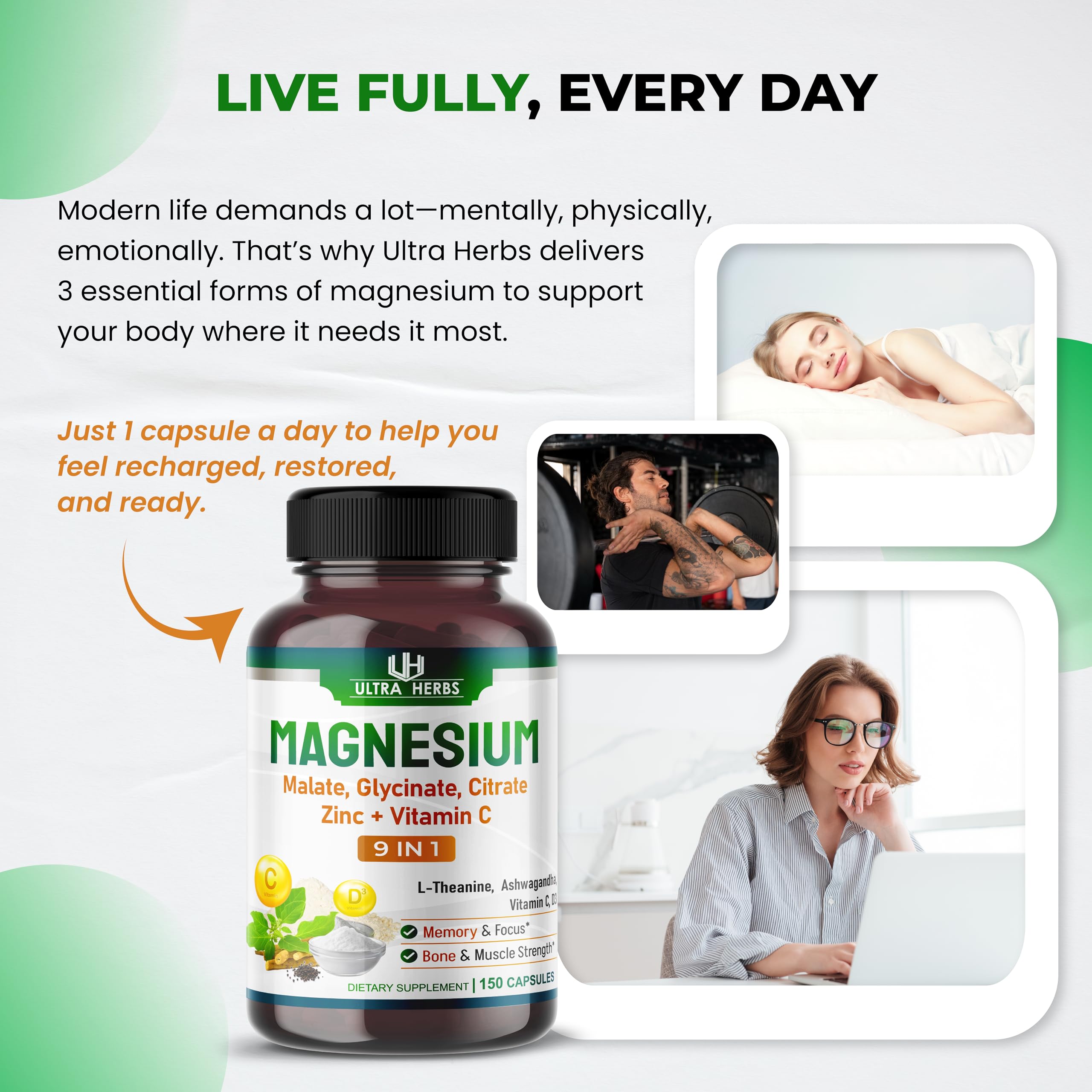 Tripple Magnesium Complex bottle – back label