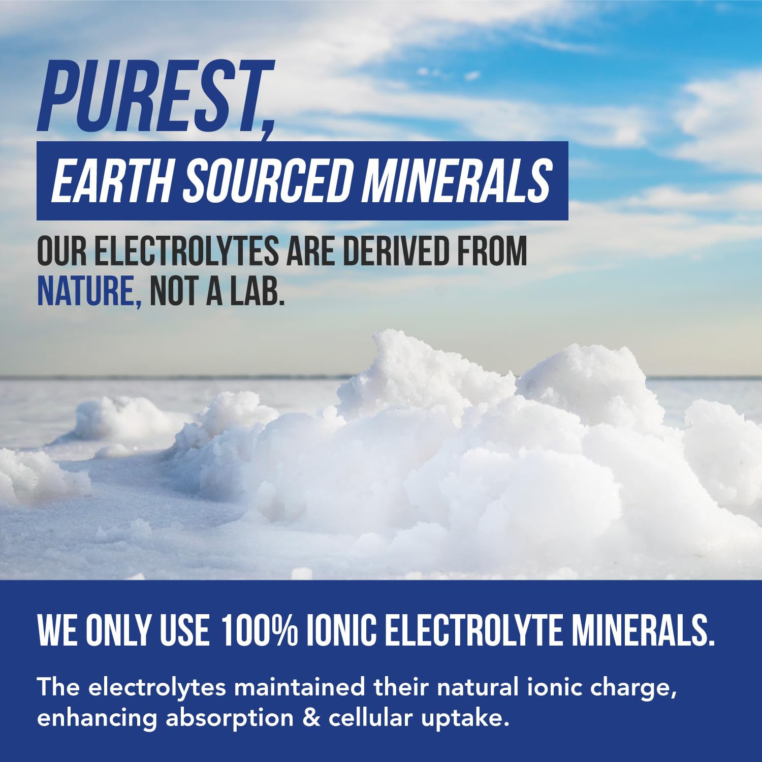 Triquetra Health Ionic Lytes USA-made facility seal emphasizing quality and third-party testing