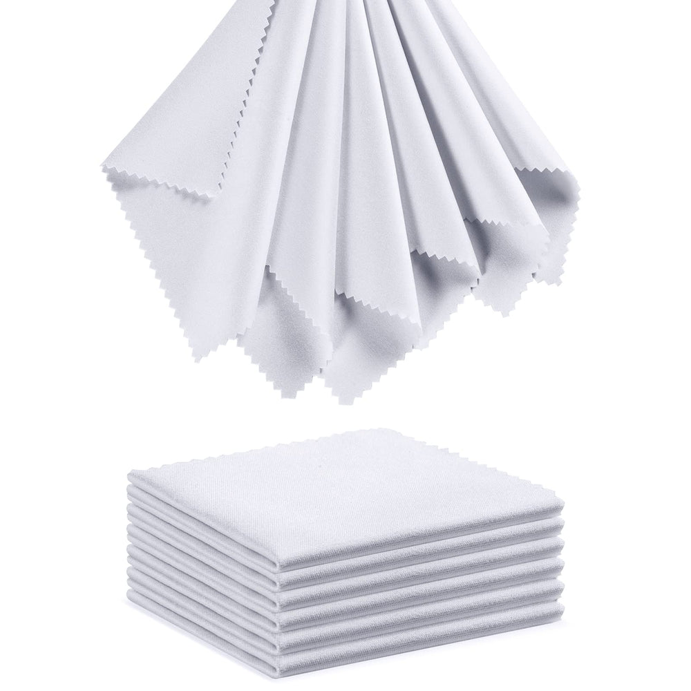 TRIUMPH VISION Eyeglass Cleaning Cloth 5x6 inches white