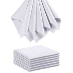 TRIUMPH VISION Eyeglass Cleaning Cloth 5x6 inches white