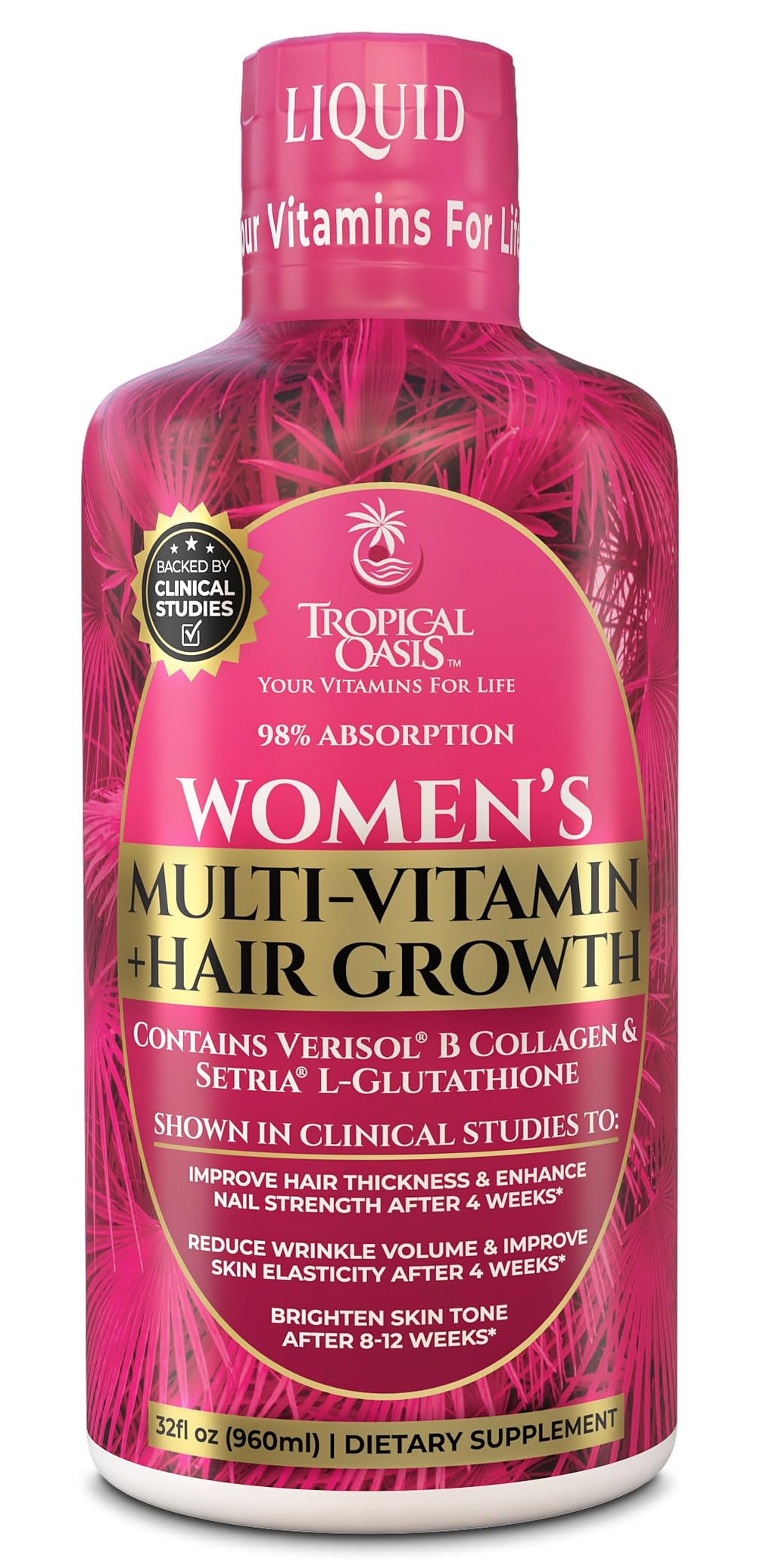 Hero image: Tropical Oasis Liquid Multivitamin for Women