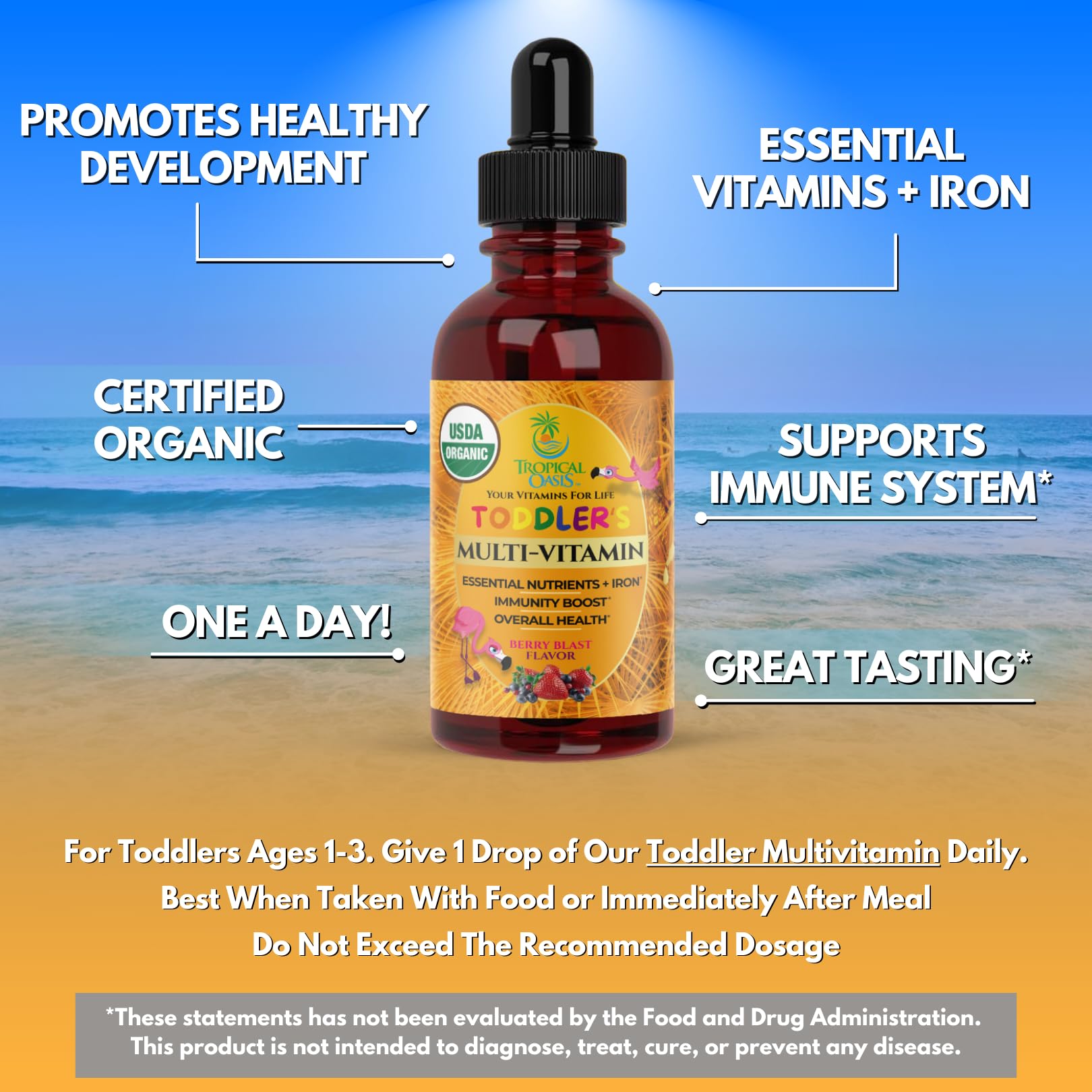 Organic, sugar-free, vegan, non-GMO certification icons