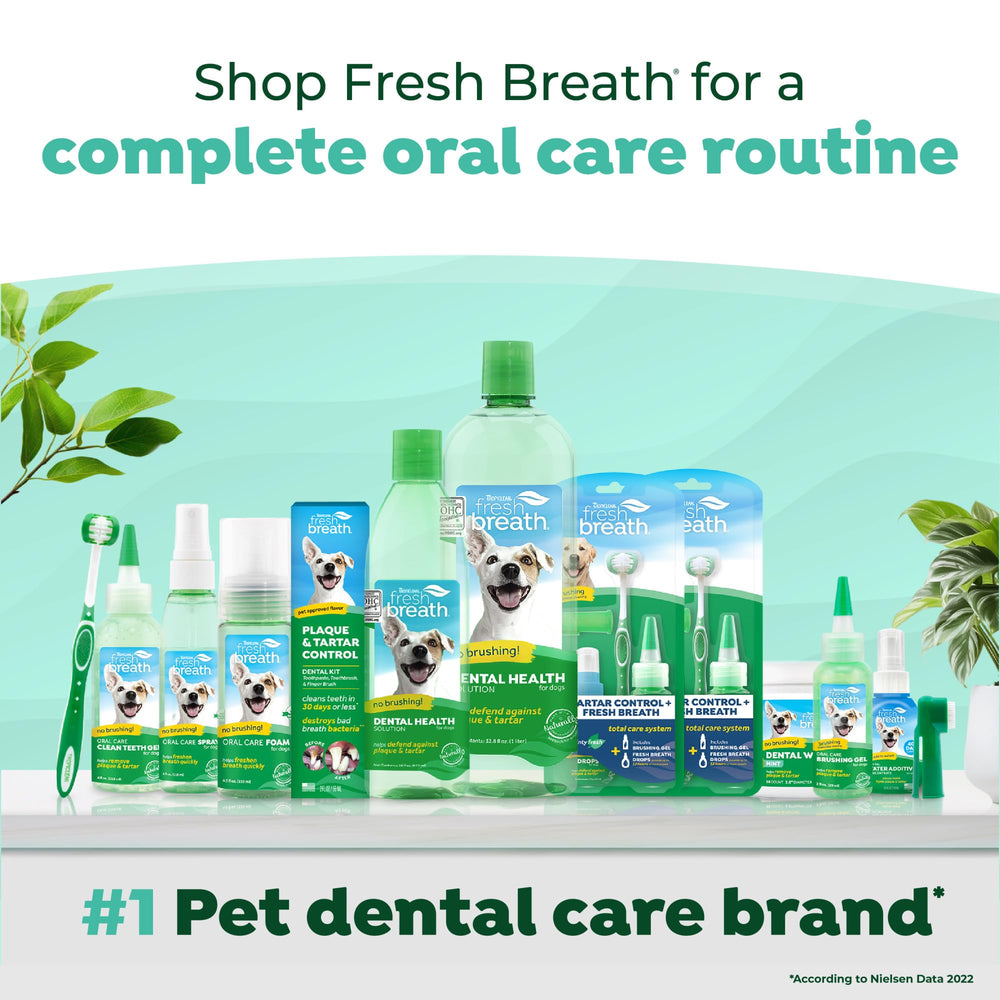 Size comparison image for TropiClean Fresh Breath Water Additive